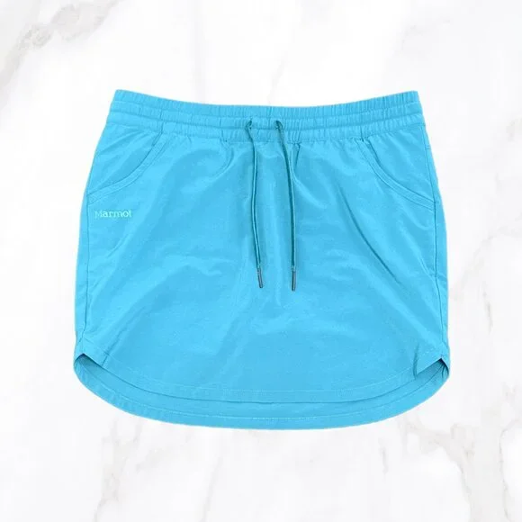 Marmot Women's Teal Active Skort, Size M - Picture 2 of 9